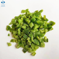 Organic Bulk Top quality  Green Sweet Bell Dices IQF Frozen pepper