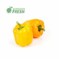 US Grown Pepper Bell Yellow Peppers Robinson Fresh MOQ 22-26 COUNT Quick Delivery in US